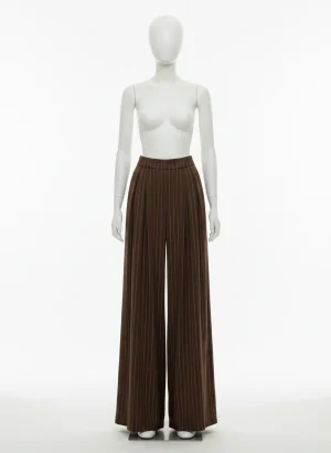 Pantalon jupe coton fluide taille haute style fairycore - Vue 1 - Pantalon jupe