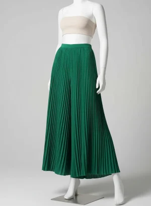 Pantalon jupe drap fin taille élastique quotidien femme - Vue 1 - Pantalon jupe