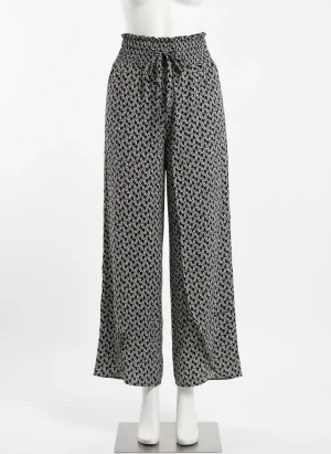 Pantalon jupe fendu ample vacances décontracté femme - Vue 1 - Pantalon jupe