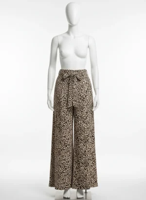 Pantalon jupe imprimé ample bohème vacances femme - Vue 1 - Pantalon jupe