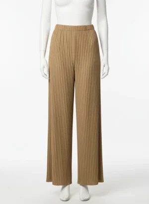 Pantalon jupe plissé taille haute droit versatile femme - Vue 1 - Pantalon jupe